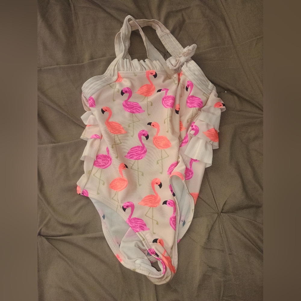 Joe Boxer Flamingo Print Kids Bodysuit -